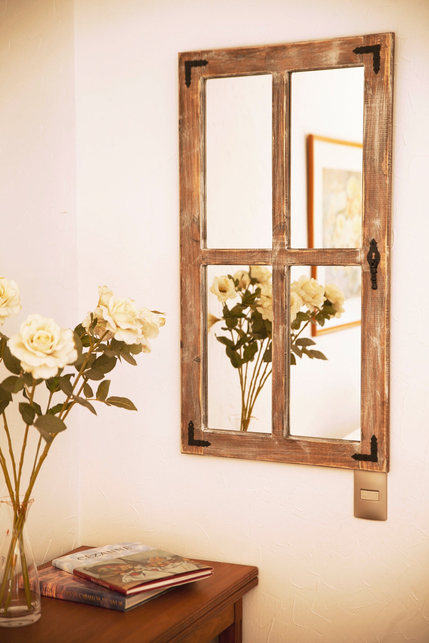 Espejo ventana Conguillio Decapado Decopeltre - Decopeltre