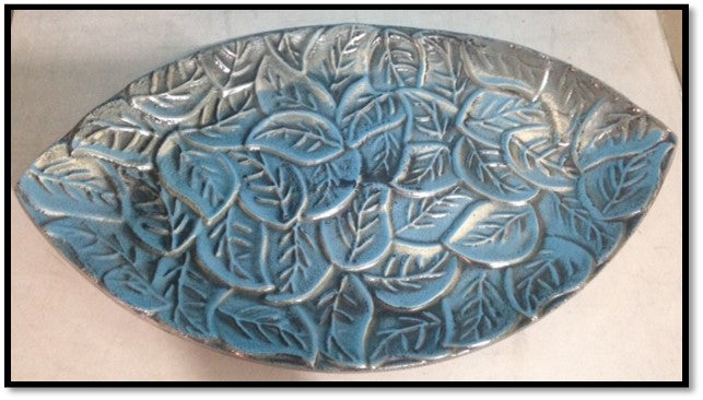 Bandeja Hojas peltre - Decopeltre