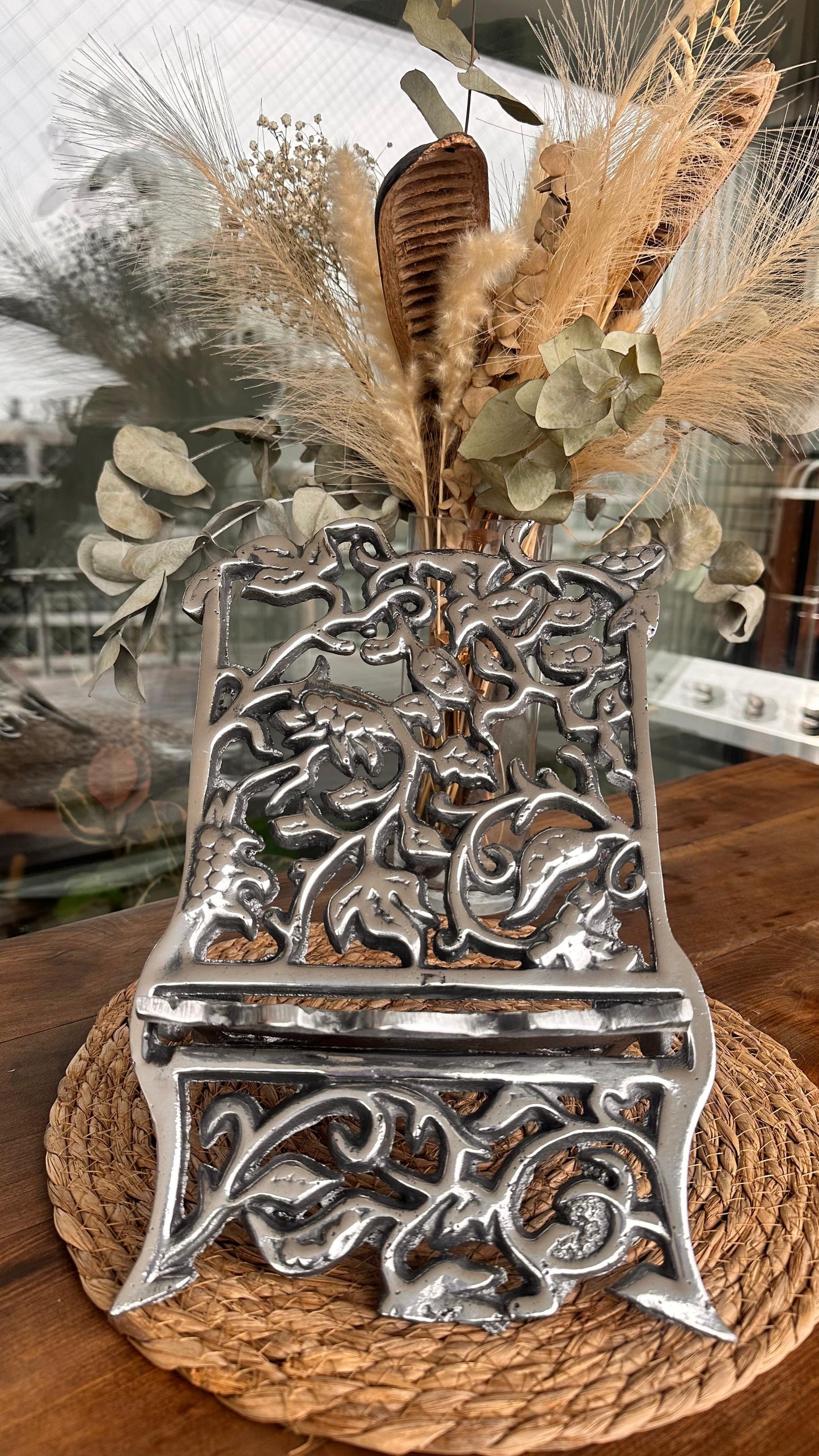 Porta Biblia Vid peltre