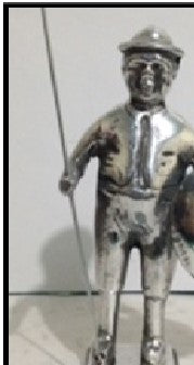 SANCHO PANZA CON LANZA PELTRE