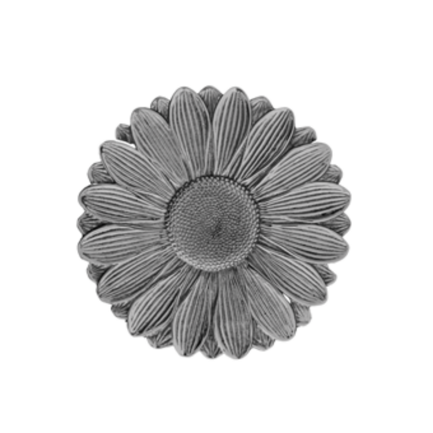 Plato Girasol peltre - Decopeltre