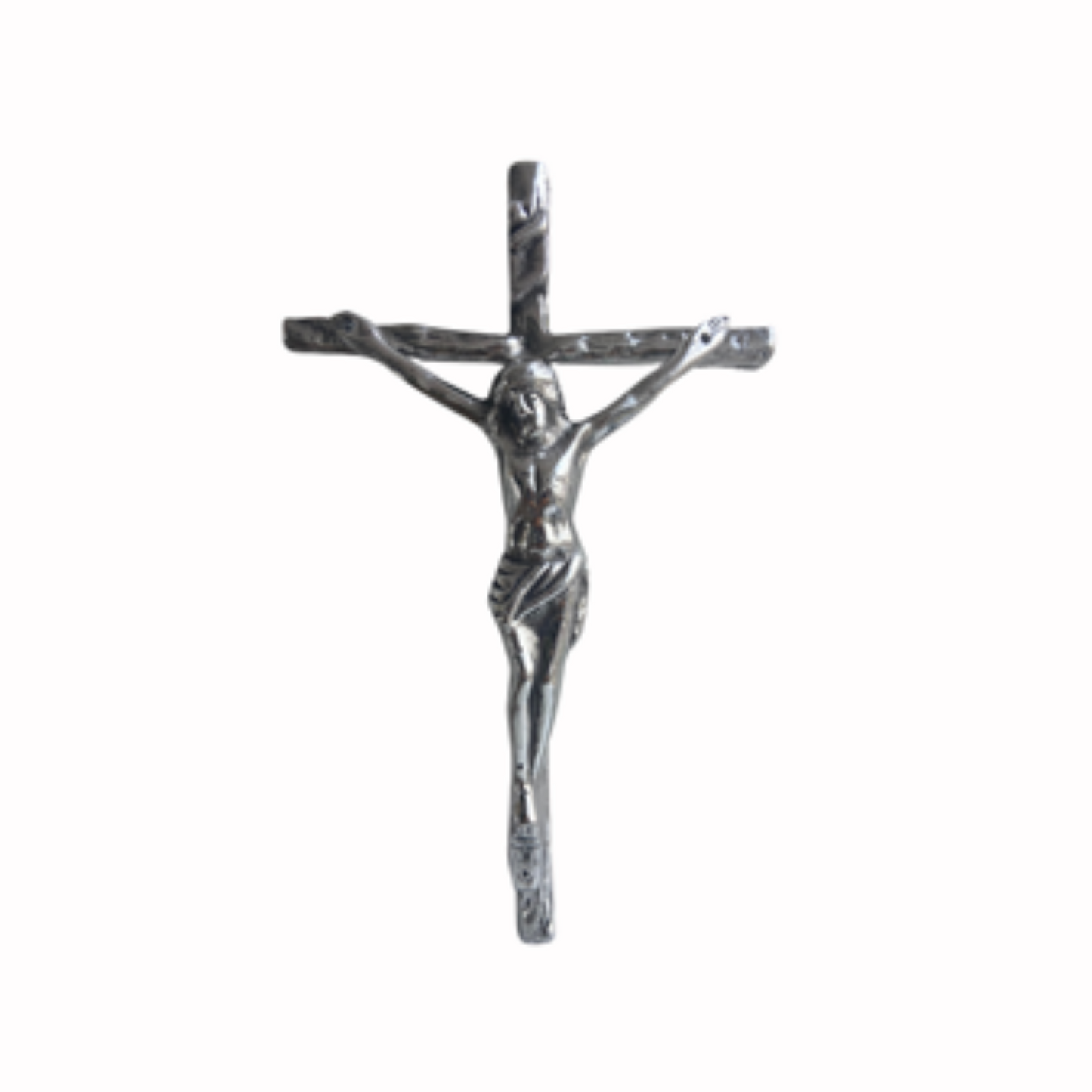 Crucifijo Mediano C/Base peltre - Decopeltre