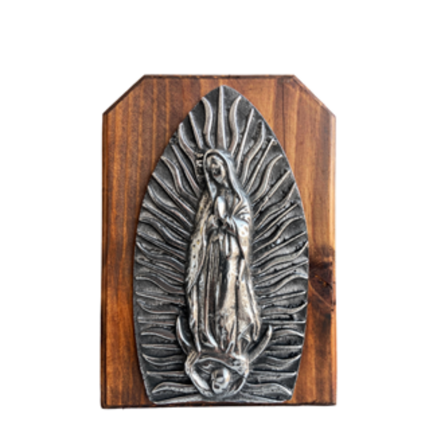 Guadalupe En Madera peltre - Decopeltre