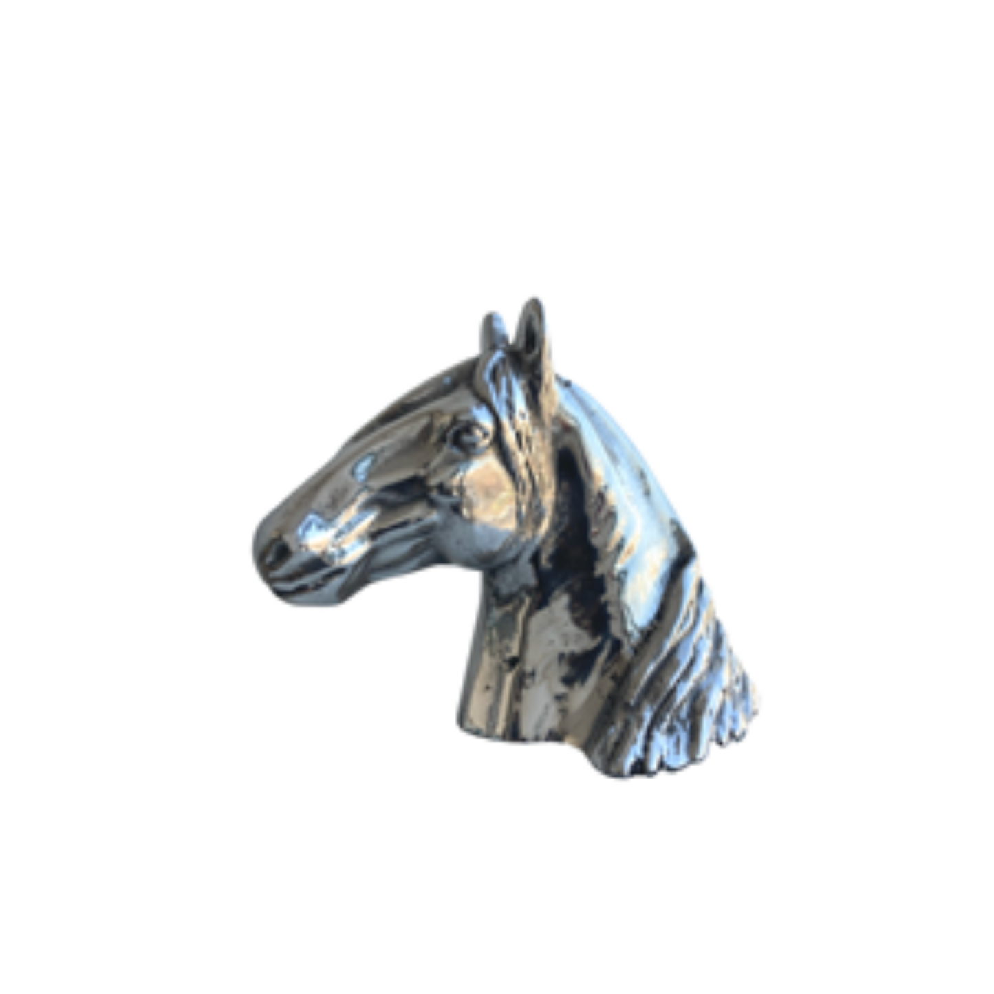 Busto Caballo peltre - Decopeltre