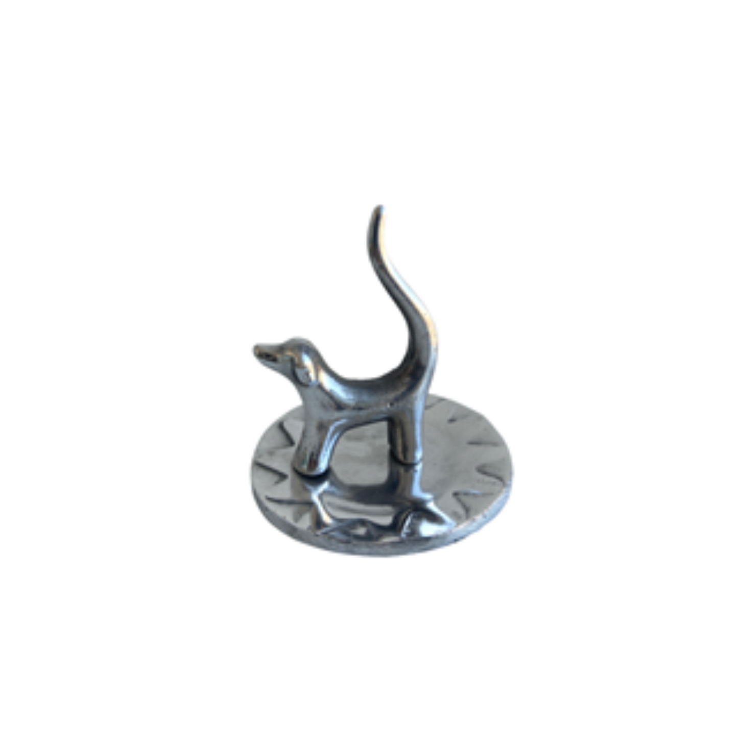 Anillero Perro peltre - Decopeltre