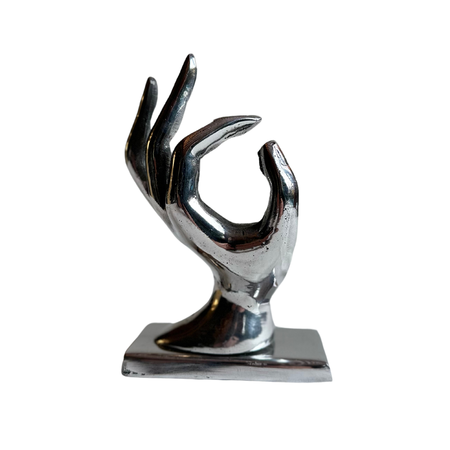 Mano porta anillos Peltre - Decopeltre