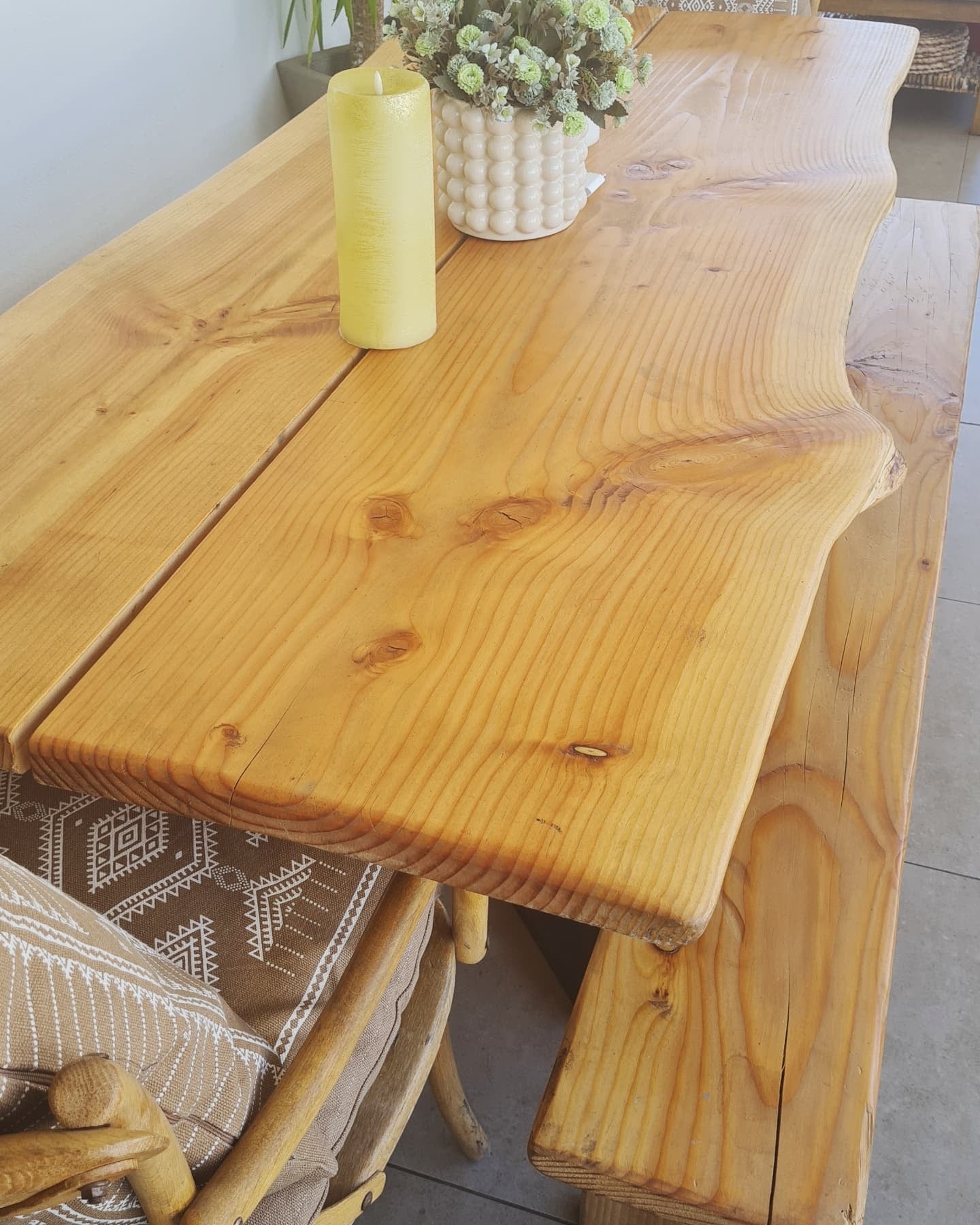 Mesa de Comedor Caburga Rustica