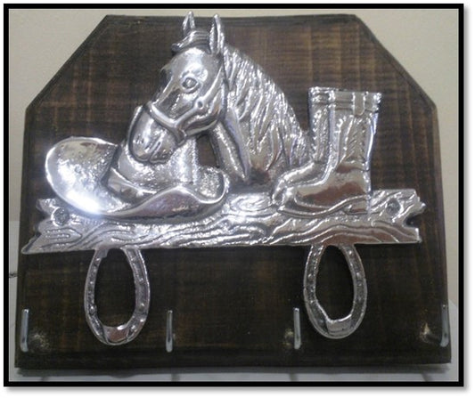 Porta llaves caballo herraduras - Decopeltre