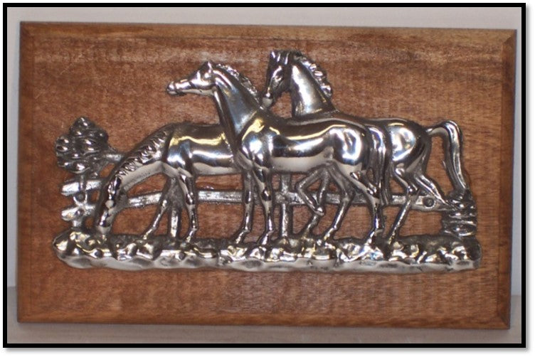 Perchero 3 caballos - Decopeltre