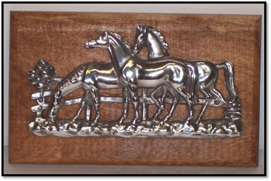 Perchero 3 caballos - Decopeltre