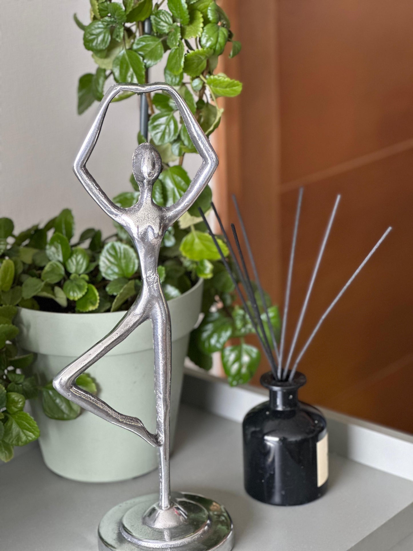Tres Bailarinas Peltre 40 cms